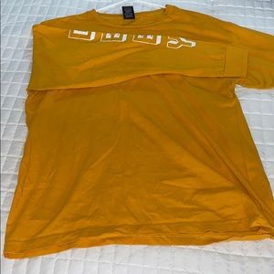 Mens large long sleeve tee